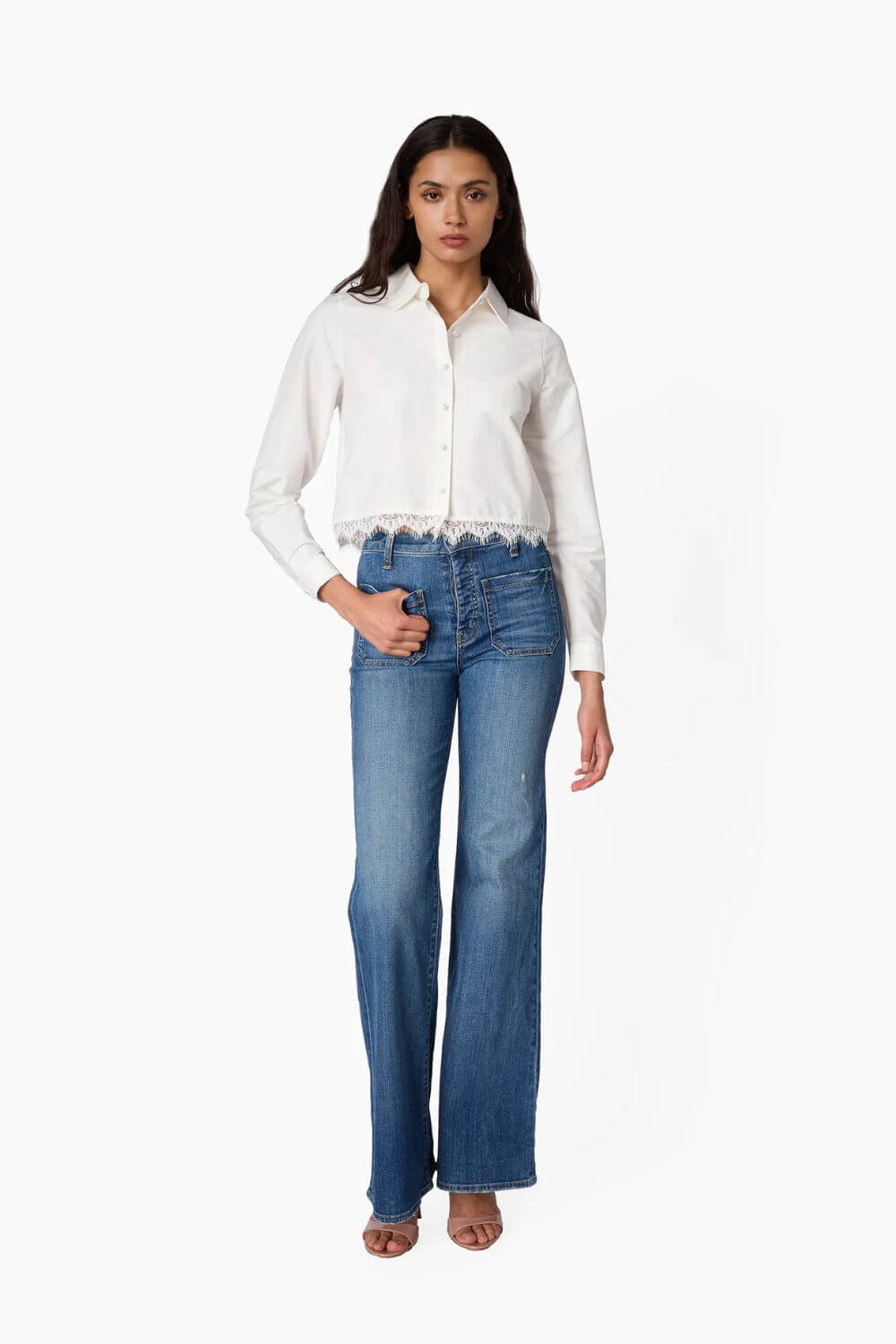 Cami NYC Laya Cotton Poplin Top
