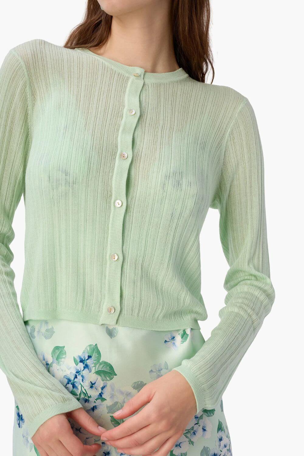 Cami NYC Maura Lightweight Cardigan in Clearwater
