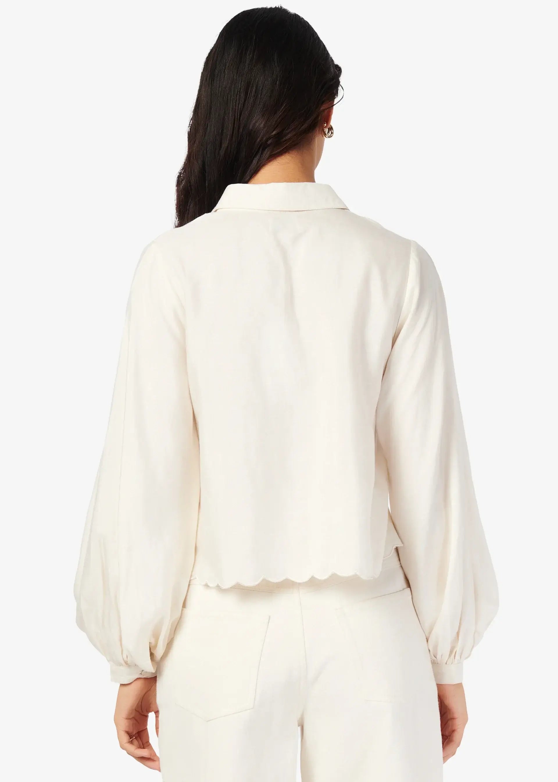 Cami NYC Rhonda Blouse in Macadamia