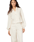 Cami NYC Rhonda Blouse in Macadamia