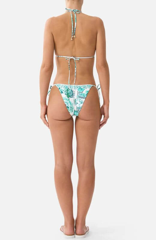 Camilla Cheeky Slide Tri Bikini Set in Balearic Bebe