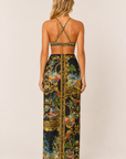 Camilla Long Sarong in Palace Zoology back view