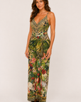 Camilla Multi Wear Long Sarong in Leotigra angle view