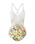 Camilla Scoop Neck One-Piece in The Call of Catalonia