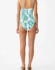 Camilla Underwire Molded Cup One Piece Swimsuit in Balearic Bebe