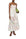 Charo Ruiz Long Dress Danny in Cream Botanic