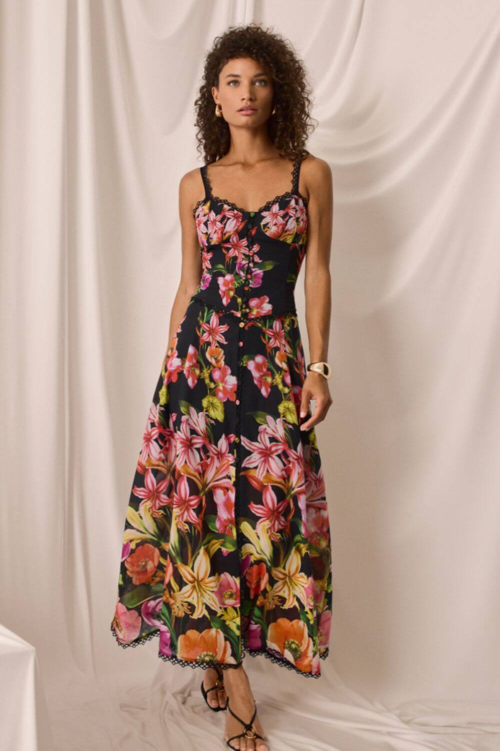 Charo Ruiz Long Dress Solara