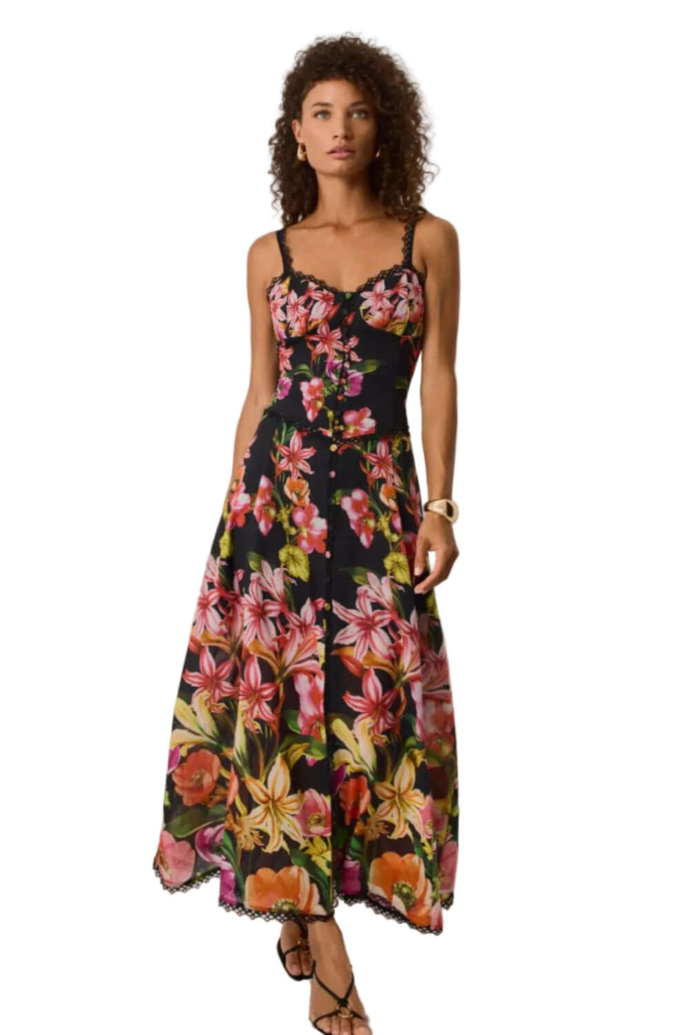 Charo Ruiz Long Dress Solara
