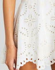 Cluzet Short Dress in Ivory Lolita