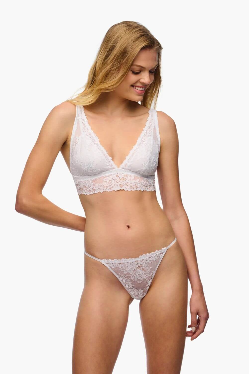 Cosabella Carmela G-String in White