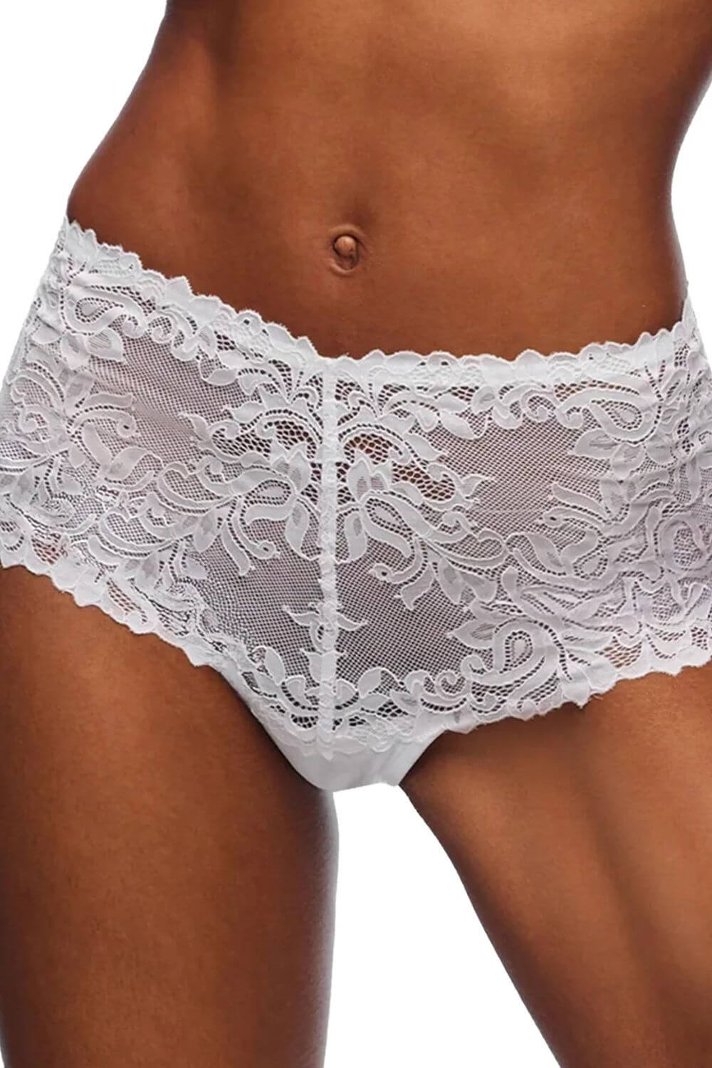 Cosabella Carmela Hot Pant in White