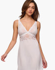 Cosabella Carmela Plunge Chemise in White