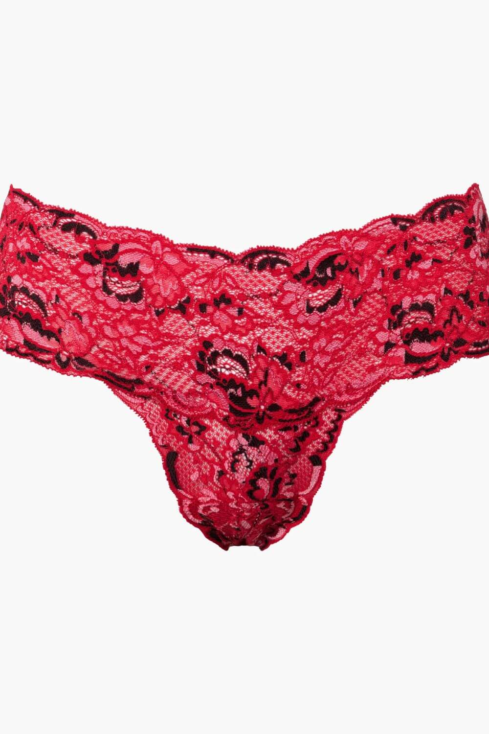 Cosabella Never Say Never Comfie Thong in Ombre Velluto/Black