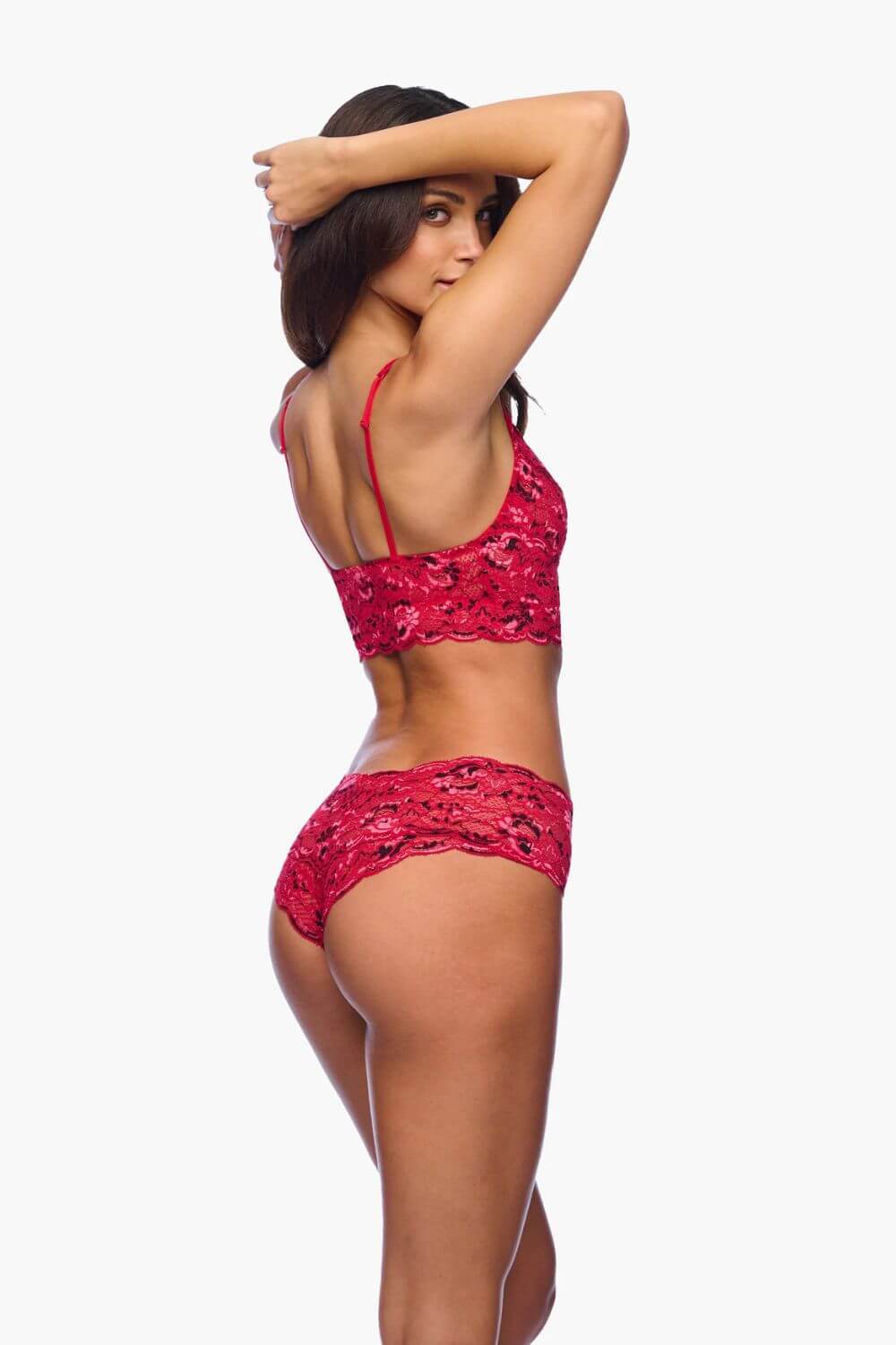 Cosabella Never Say Never Hotpant in Ombre Velluto/Black