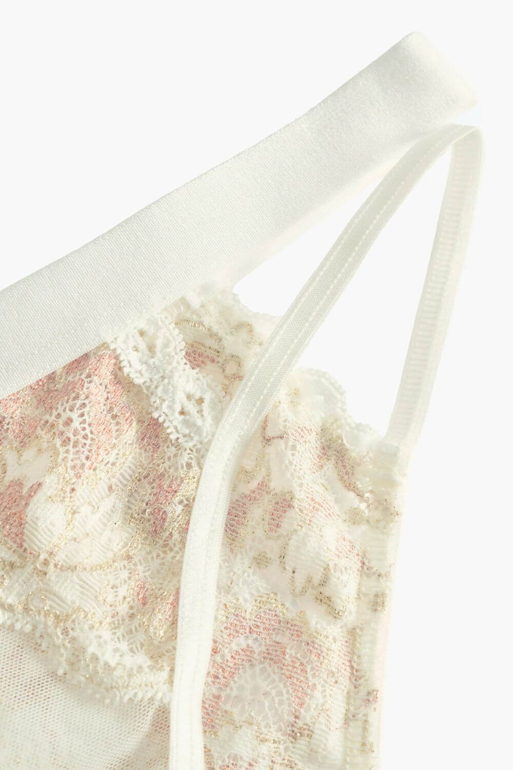 Cosabella Never Say Never Ouvert Bikini in Moon Ivory