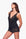 Cosabella Romanza Sleep Romper in Black