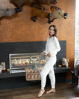 Cozy Long Lounge Set in Cashmere