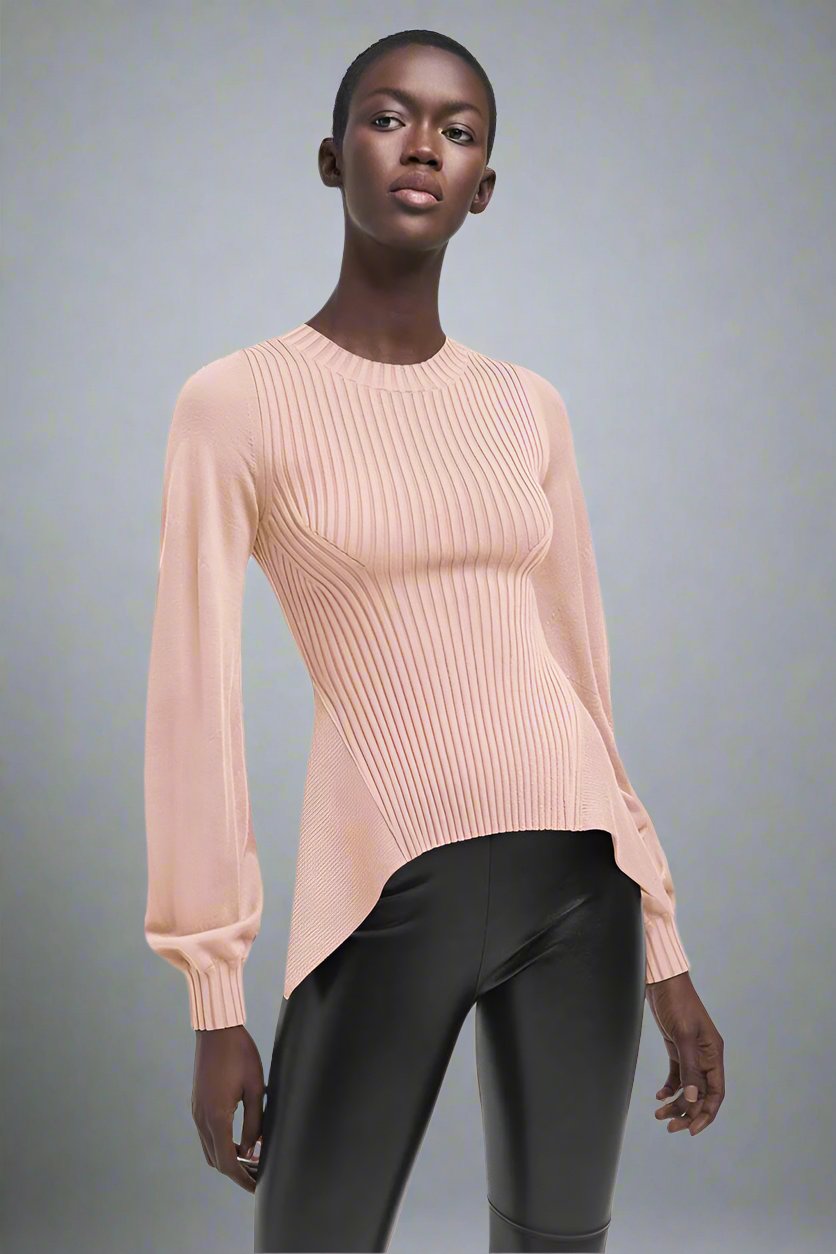 Wolford Montana Pullover Color: Petal R Size: S at Petticoat Lane  Greenwich, CT