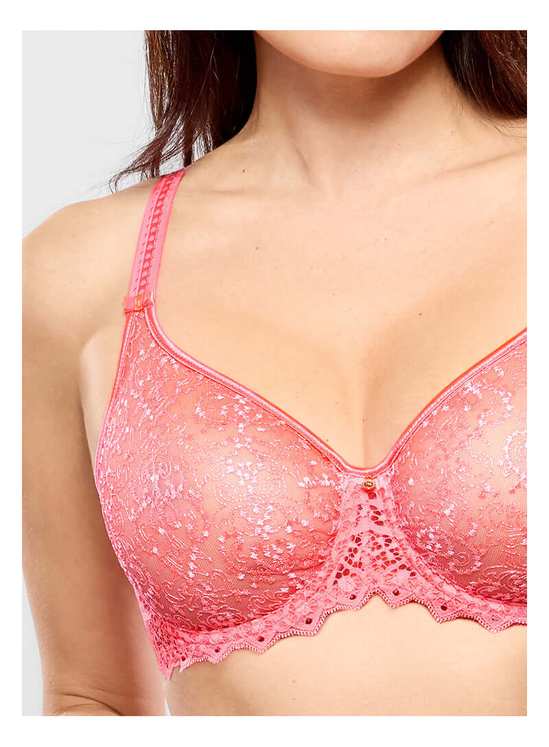 Empreinte Cassiopee Full Cup Bra in Electric Pink