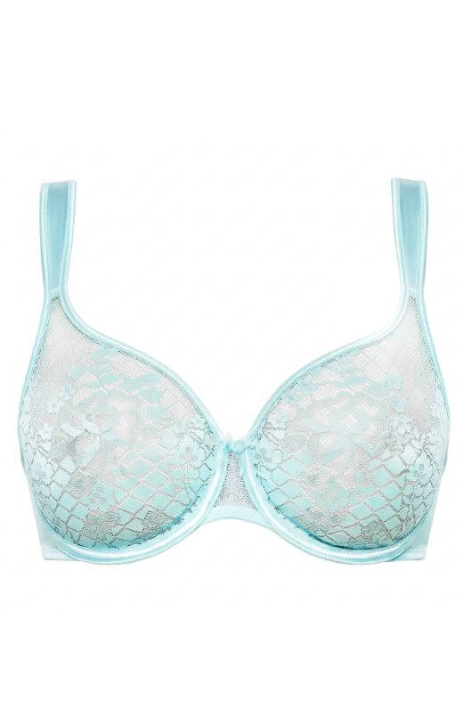 Empreinte Melody Underwired Bra in Aqua