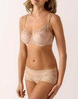 Empreinte Melody Underwired Bra in Caramel