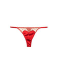 Fleur du Mal Amour Thong in Rouge