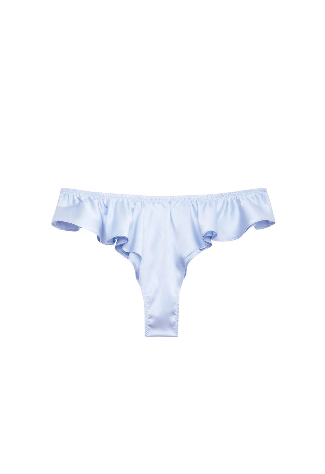 Fleur du Mal Flutter Panty in Ice Queen