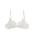Fleur du Mal Franke Lace Seduce U-Plunge Bra in Ivory