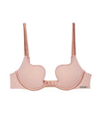 Fleur du Mal Le Stretch Micro U-Plunge Bra in Tan product view