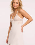 Fleur't Blissful Double Triangle Chemise in Chantilly/Champagne
