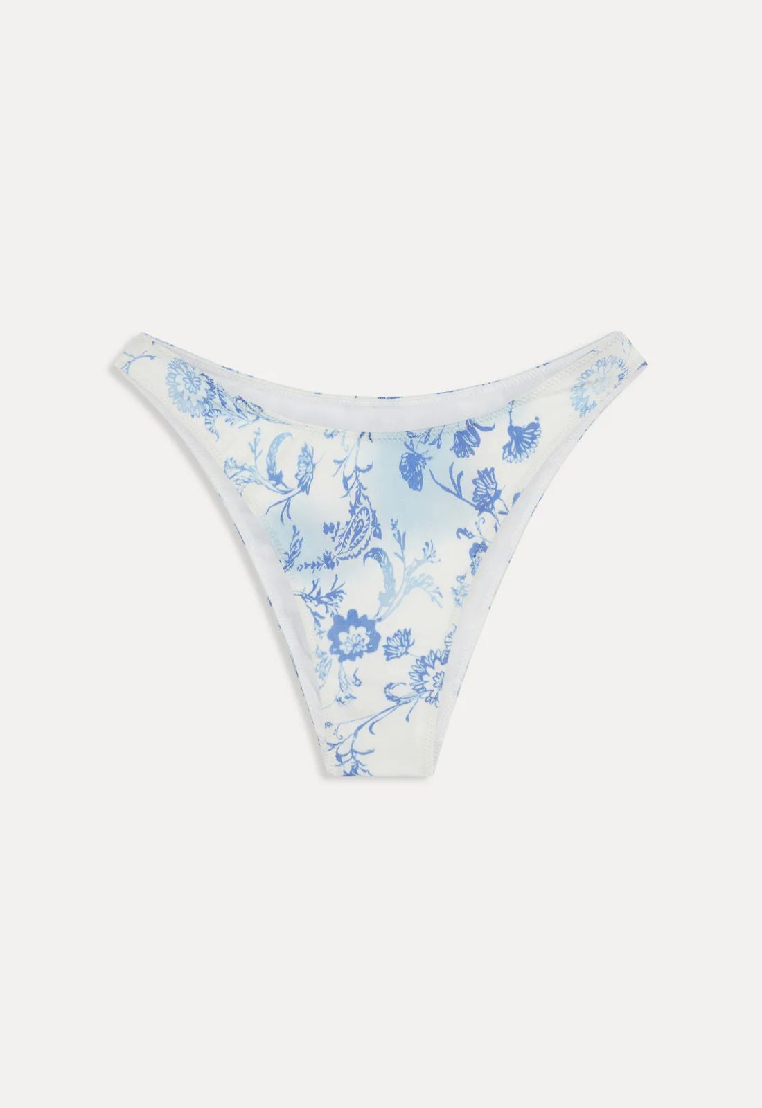 Frankies Bikinis Kealy Satin Top and Dove Bottom Bikini Set