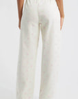 Happy Camp3r Pinky Flurry Sweatpants in Cream