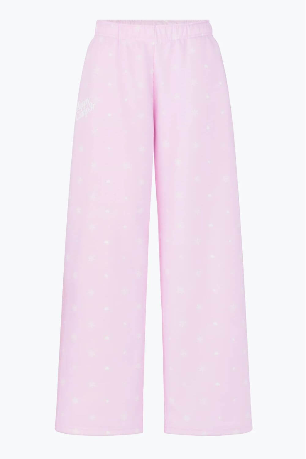 Happy Camp3r Snow Angel Sweatpants in Light Pink