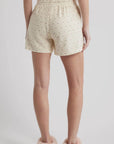 Happy Camp3r Vintage Flower Cloud Lounge Top and Short Set in Cream