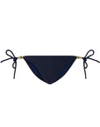 Heidi Klein Navy Triangle Rope Bikini Top and Triangle Bottom Set