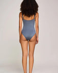 Heidi Klein Olympus Rectangle One-Piece Swimsuit