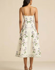 Hemant & Nandita Anya Midi Dress in Ivory