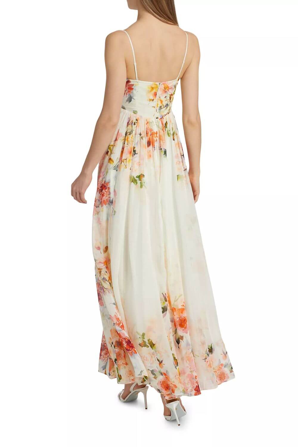 Hemant & Nandita Saba Corsetted Long Dress