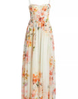 Hemant & Nandita Saba Corsetted Long Dress