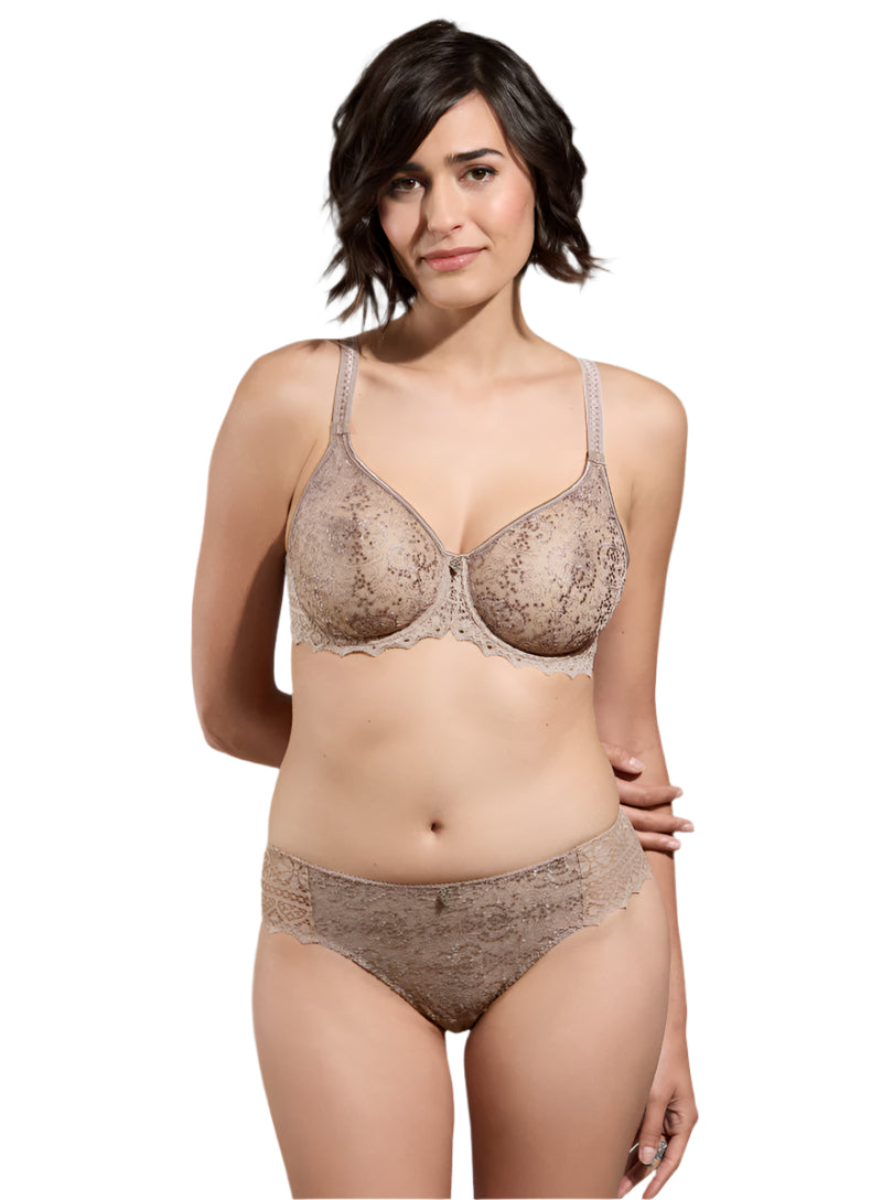 Cassiopee Full Cup Bra in Rose Sauvage