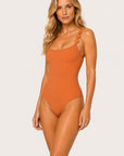 Sadie Silent Underwire One-Piece in Terra Cotta