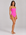 Karla Colletto Ines Bandeau with Shelf Bra in Zinnia