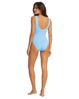 Ines Round Neck 372-770 in Pale Blue
