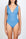 Karla Colletto Ines V-Neck One-Piece in Mystic
