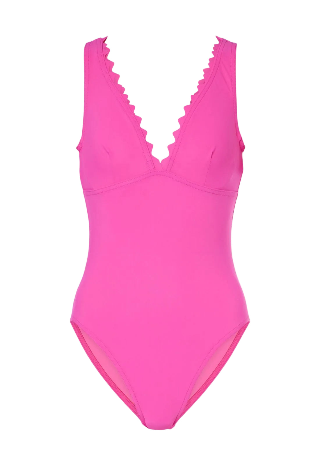 Ines V-Neck 372-N70 in Zinnia