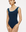 Karla Colletto Lia Round Neck Navy/Mystic