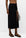 Karla Colletto Tess Long Straight Skirt in Black