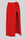 Karla Colletto Tess Long Straight Skirt in Cherry