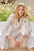Laurence Tavernier Essentiel Cropped Pj Set in Blanc Floral
