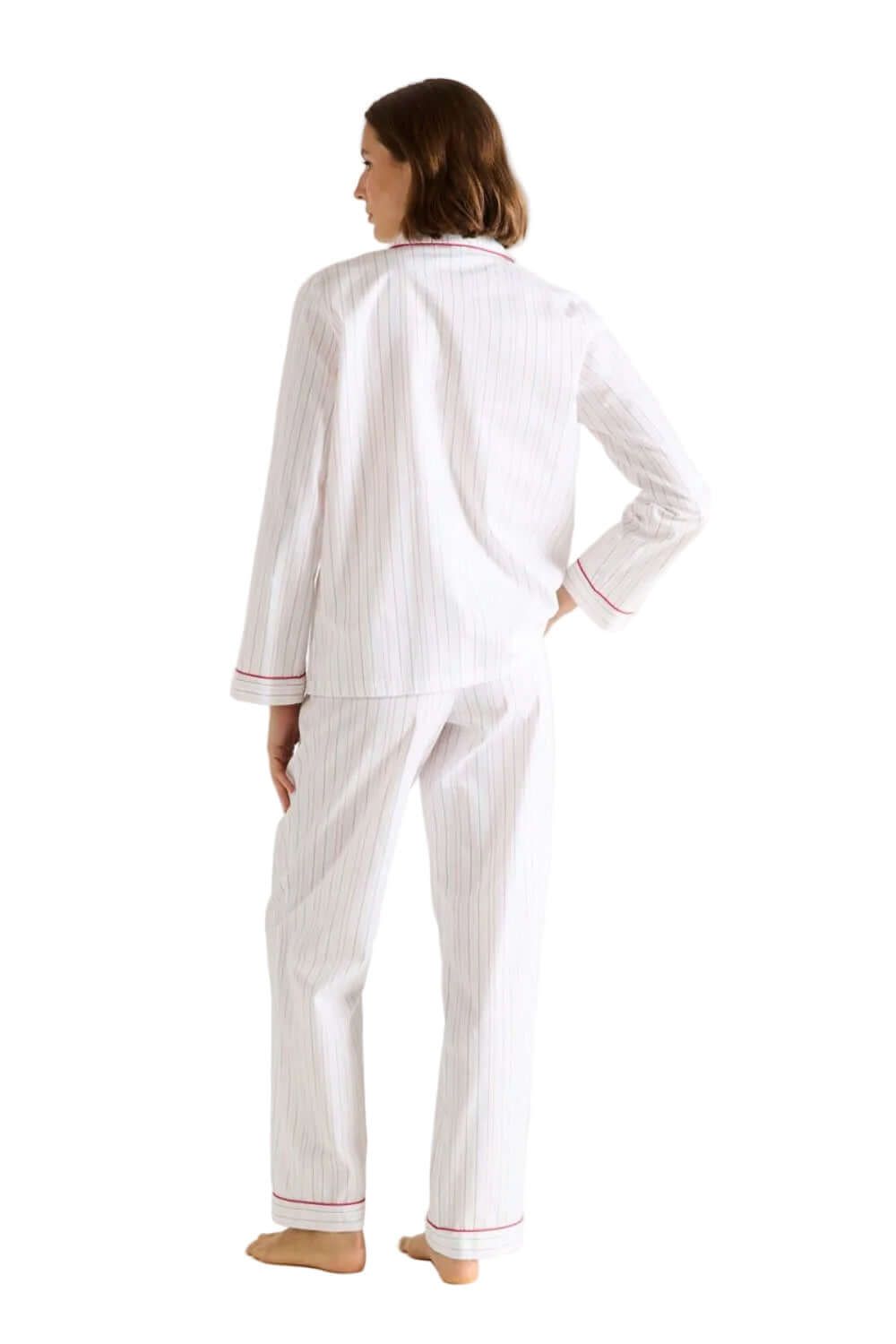 Laurence Tavernier Essentiel Long Pj Set in Multi Stripe